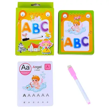 Cartoon English Alphabet Numerals Math Flash Paper Cards Education Baby Toy New 
Cartoon English Alphabet Numerals Math Flash Paper Cards Education Baby Toy New