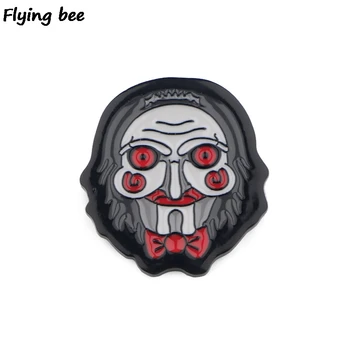 20pcs/lot Flyingbee Billy The Puppet Horror Pin Metal Brooch and Pin Women and men Enamel Pins Badges Badge for Clothes X0509 
20pcs/lot Flyingbee Billy The Puppet Horror Pin Metal Brooch and Pin Women and men Enamel Pins Badges Badge for Clothes X0509