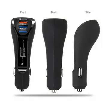 USB Car Charger 3USB Dual Port QC Quick 3.0 Charge Fast Charger for Xiaomi Samsung iPhone Huawei QC3.0 Charger
USB Car Charger 3USB Dual Port QC Quick 3.0 Charge Fast Charger for Xiaomi Samsung iPhone Huawei QC3.0 Charger