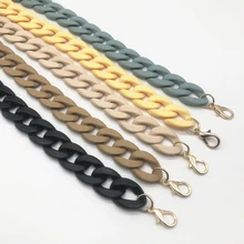 Popular Candy Color Resin Bag Chain With Buckle Fashion Women Detachable Shoulder Strap All-matched Replacement Bag Accessories
Popular Candy Color Resin Bag Chain With Buckle Fashion Women Detachable Shoulder Strap All-matched Replacement Bag Accessories