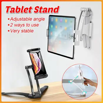 Wall Desk Tablet Stand Digital Kitchen Tablet Mount Stand Metal Bracket Smartphones Holders Fit For 5-10.5 inch Width Tablet
Wall Desk Tablet Stand Digital Kitchen Tablet Mount Stand Metal Bracket Smartphones Holders Fit For 5-10.5 inch Width Tablet