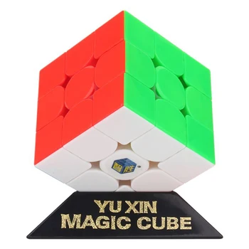YuXin Huanglong 3x3 Magic Cube Professional Speed Cubes Educational Toys For Students Regular/Magnetic+Fine Tuning - Stickerless
YuXin Huanglong 3x3 Magic Cube Professional Speed Cubes Educational Toys For Students Regular/Magnetic+Fine Tuning - Stickerless