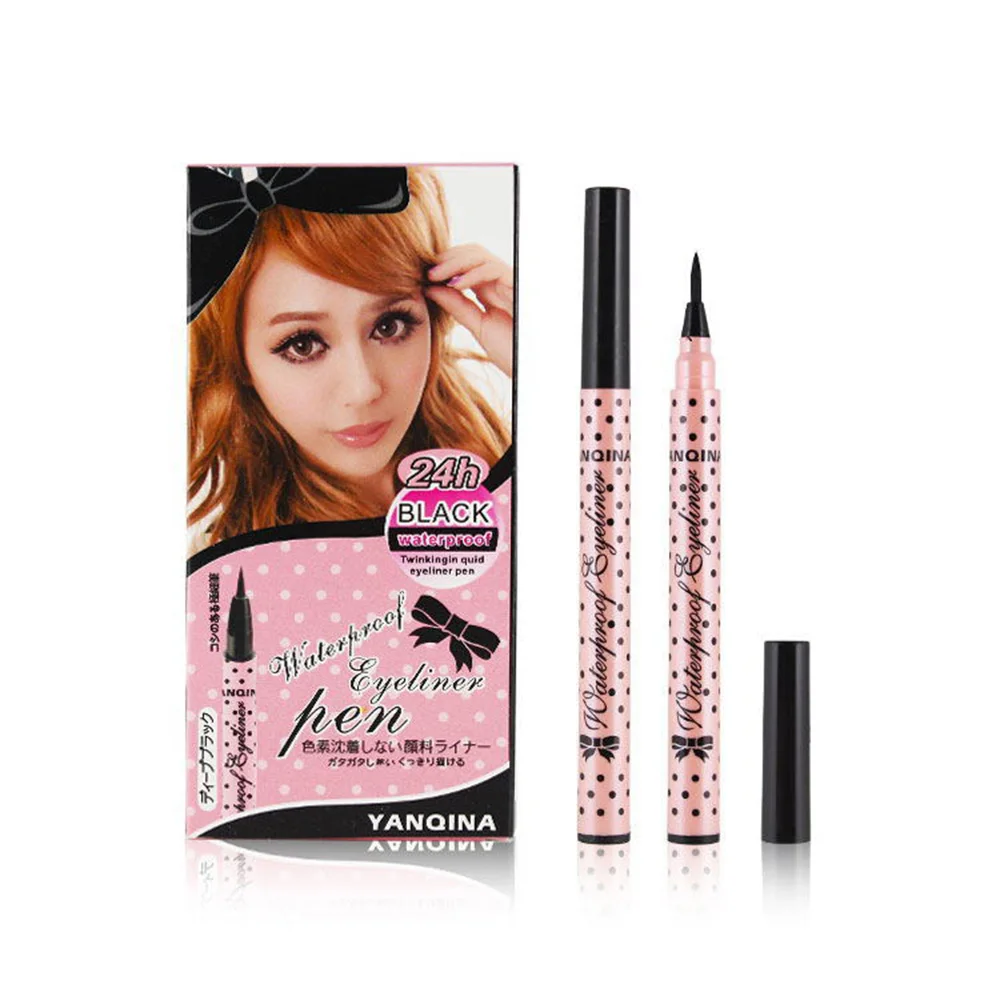 1 Pc Long-Lasting Black Liquid Eyeliner Makeup Natural Waterproof Eye Liner Pen Beauty Cosmetic Tool For Eye Permanent TSLM2
1 Pc Long-Lasting Black Liquid Eyeliner Makeup Natural Waterproof Eye Liner Pen Beauty Cosmetic Tool For Eye Permanent TSLM2
