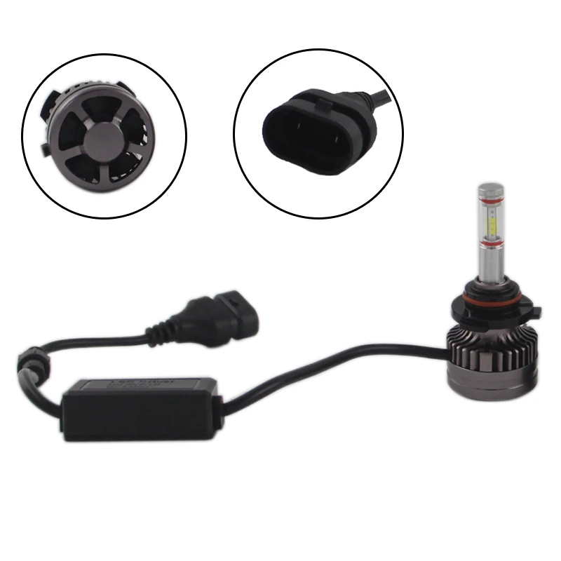SHUOKE LED HB3 9005 HB3 LED CSP Chip 30W LED Headlight 2 PCS AVIATION ALUMINUM 6063 Bulbs 12V 2200LM Per IP67 6000K with Fans
SHUOKE LED HB3 9005 HB3 LED CSP Chip 30W LED Headlight 2 PCS AVIATION ALUMINUM 6063 Bulbs 12V 2200LM Per IP67 6000K with Fans