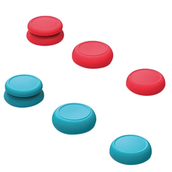 CQC and FPS Thumb Grips Set Joystick Cap Analog Stick Cap for Nintendo Switch Joy-Con Controller Red+Blue 3 Pairs(6Pcs)
CQC and FPS Thumb Grips Set Joystick Cap Analog Stick Cap for Nintendo Switch Joy-Con Controller Red+Blue 3 Pairs(6Pcs)