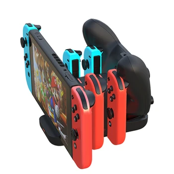 Vogek 6 in1 Charging Dock for Nintend Switch Joy-con Controller LED Type-C Charger for Switch Pro Gamepad Charge Stand NS Switch
Vogek 6 in1 Charging Dock for Nintend Switch Joy-con Controller LED Type-C Charger for Switch Pro Gamepad Charge Stand NS Switch