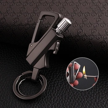 HONEST million with kerosene lighter and multi-function keychain outdoor waterproof portable beer open keychain
HONEST million with kerosene lighter and multi-function keychain outdoor waterproof portable beer open keychain