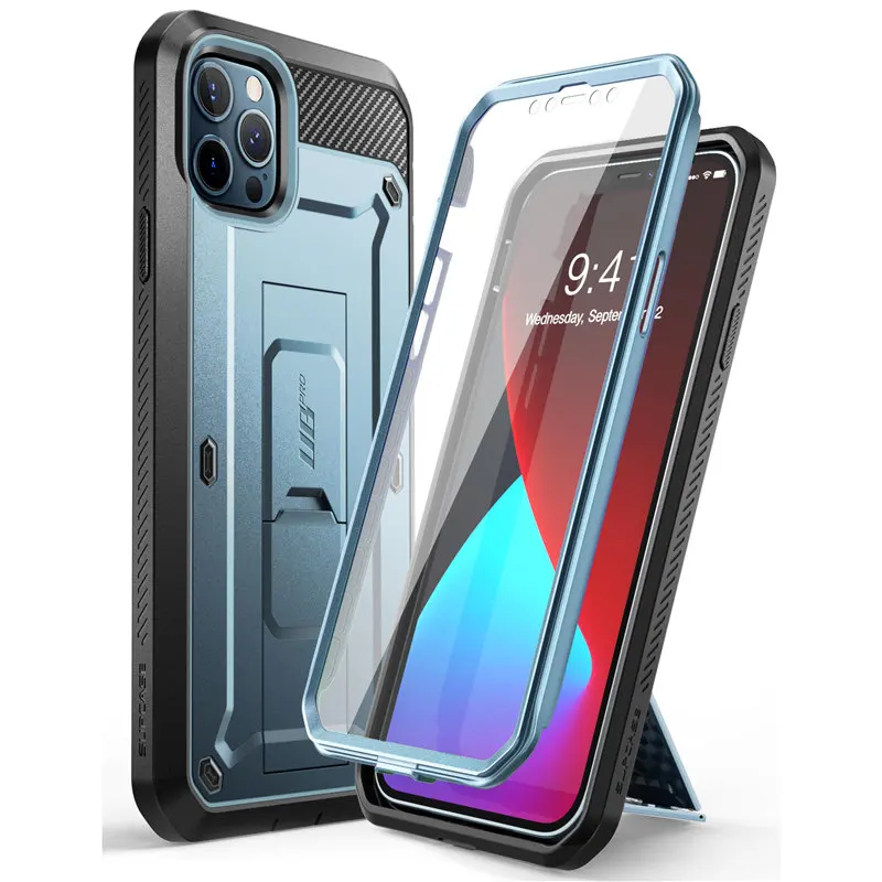 SUPCASE For iPhone 12 Pro Max Case 6.7" (2020) UB Pro Full-Body Rugged Holster Cover with Built-in Screen Protector & Kickstand
SUPCASE For iPhone 12 Pro Max Case 6.7" (2020) UB Pro Full-Body Rugged Holster Cover with Built-in Screen Protector & Kickstand