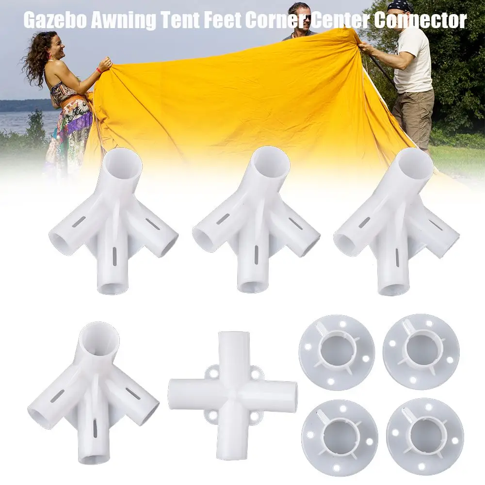 

Tent Replacement Spare Parts For 3x3m Gazebo Tents Awning Feet Parts Corner Center 25/19mm Tent Connectors Outdoor Accessories