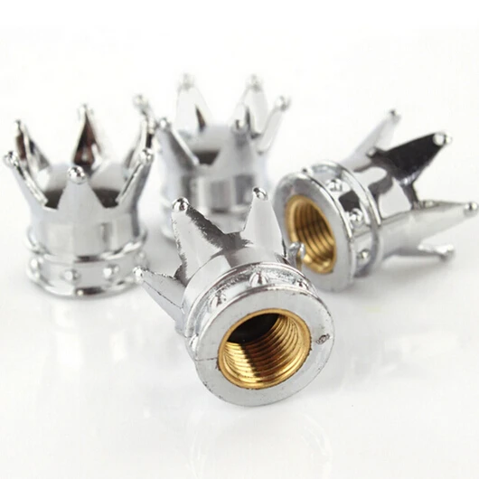 4 Pcs/Lot Car Truck Motocycle Bike Crown Shaped Tire Wheel Stem Air Valve Cap High Quality Tyres Accessories
4 Pcs/Lot Car Truck Motocycle Bike Crown Shaped Tire Wheel Stem Air Valve Cap High Quality Tyres Accessories