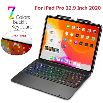 For iPad Pro 12.9 Inch 2020 Case Laptop Design Backlit Bluetooth US Keyboard Tablet Case For iPad Pro 12.9 2020 Case Pen Holder
For iPad Pro 12.9 Inch 2020 Case Laptop Design Backlit Bluetooth US Keyboard Tablet Case For iPad Pro 12.9 2020 Case Pen Holder