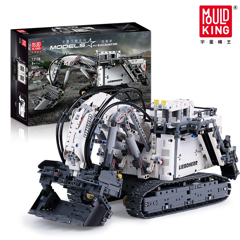Technic series Liebhers Terex RH400 Mining Excavator R 9800 Motor Bricks Car Model Building Blocks Compatible Lepined 42100 Toys
Technic series Liebhers Terex RH400 Mining Excavator R 9800 Motor Bricks Car Model Building Blocks Compatible Lepined 42100 Toys