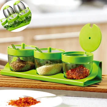 5 pcs Spices Salt Jars and Pepper Shakers Glass Vinegar Bottle Set Kitchen Storage Spice Set Stainless Steel Spice Rack
5 pcs Spices Salt Jars and Pepper Shakers Glass Vinegar Bottle Set Kitchen Storage Spice Set Stainless Steel Spice Rack