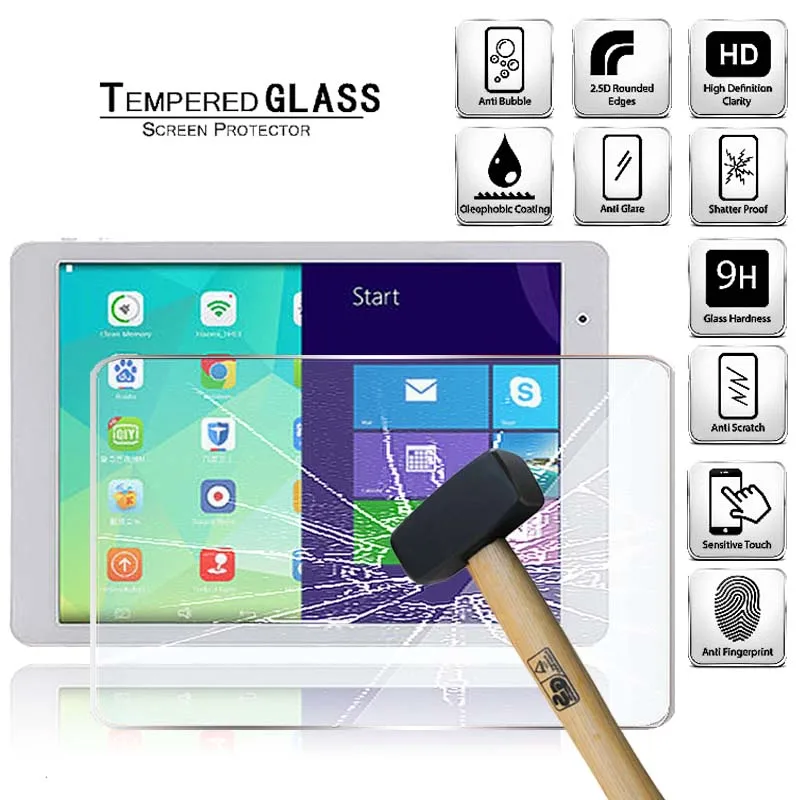 Tablet Tempered Glass Screen Protector Cover for Teclast X98 Air II Anti-Screen Breakage Anti-Fingerprint HD Tempered Film
Tablet Tempered Glass Screen Protector Cover for Teclast X98 Air II Anti-Screen Breakage Anti-Fingerprint HD Tempered Film
