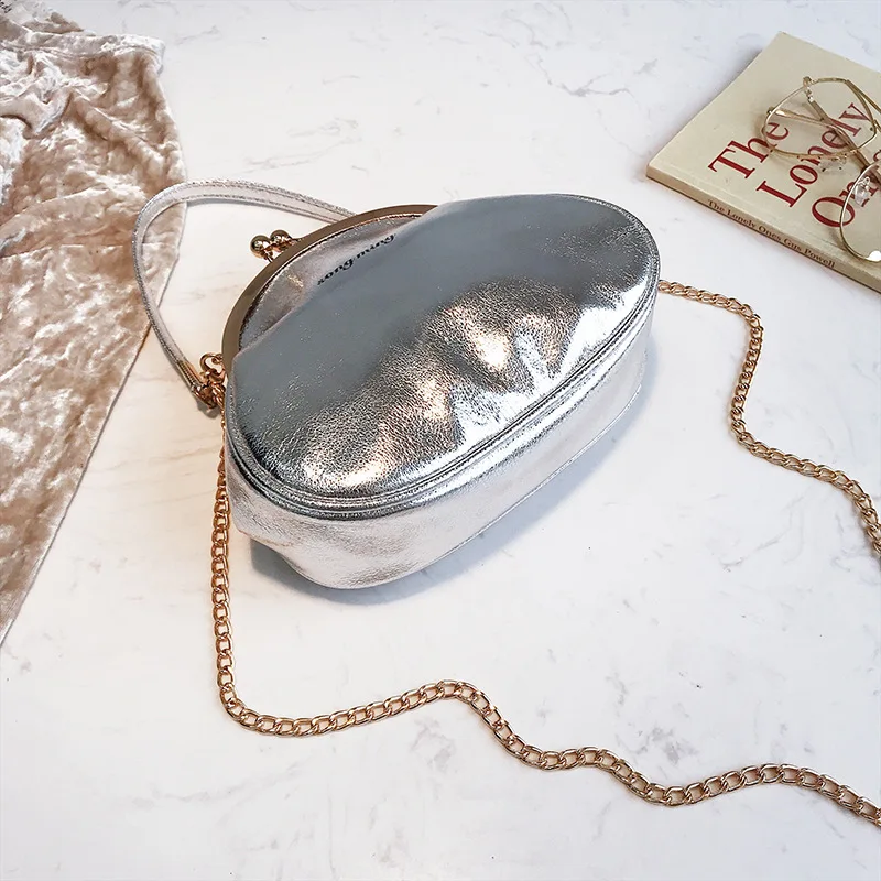 2018 New Style Fashion Korean-style Bright Surface Shell Bag Shoulder Diagonal Iron Clamp Mouth Lock Bag a-Piece
2018 New Style Fashion Korean-style Bright Surface Shell Bag Shoulder Diagonal Iron Clamp Mouth Lock Bag a-Piece
