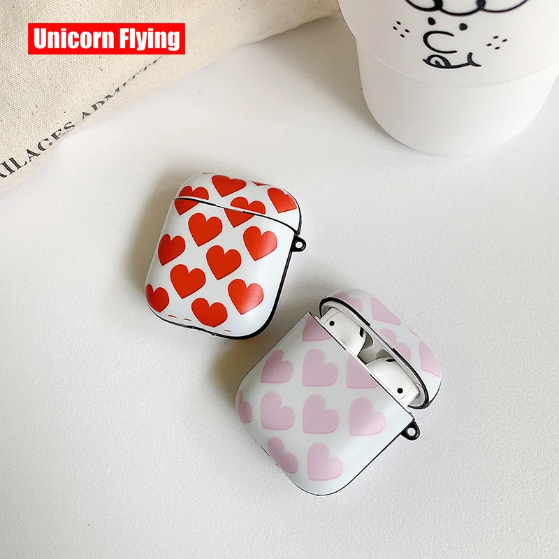 LinXiang Women Ladies Pink Red Hearts IMD Bluetooth Earphone Cover Protective Case For Apple Airpods 1 2
LinXiang Women Ladies Pink Red Hearts IMD Bluetooth Earphone Cover Protective Case For Apple Airpods 1 2