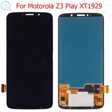 Écran tactile AMOLED pour Motorola Z3 Play, 6.01 pouces, pièces en verre, Original=