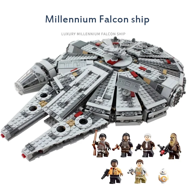 MORK NEW 81009 Millennium 1381pcs Building Blocks First Order Star Falcon War Model Kit Bricks 79211 for Kids Children Gifts
MORK NEW 81009 Millennium 1381pcs Building Blocks First Order Star Falcon War Model Kit Bricks 79211 for Kids Children Gifts