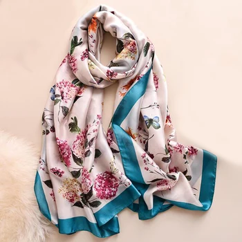 Scarves Women Print Sunscreen Scarf Female Silk Satin Long Scarf dual-use Shawl Beach Towel Shawl
Scarves Women Print Sunscreen Scarf Female Silk Satin Long Scarf dual-use Shawl Beach Towel Shawl