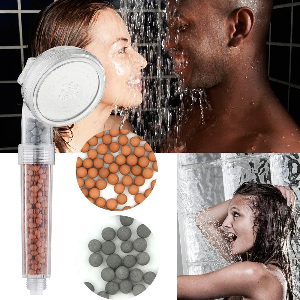 High Pressure Shower Head Bathroom Water Saving 3 Filter Ionic Filtration Head Bathroom Shower Head with Filter Beads Dropship
High Pressure Shower Head Bathroom Water Saving 3 Filter Ionic Filtration Head Bathroom Shower Head with Filter Beads Dropship