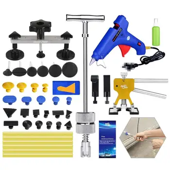 34pcs PDR Tools Car Body Paintless Dent Repair Kit Dent Repair Puller Slide Hammer Tool To Remove Dents Automobile Remover Kit
34pcs PDR Tools Car Body Paintless Dent Repair Kit Dent Repair Puller Slide Hammer Tool To Remove Dents Automobile Remover Kit