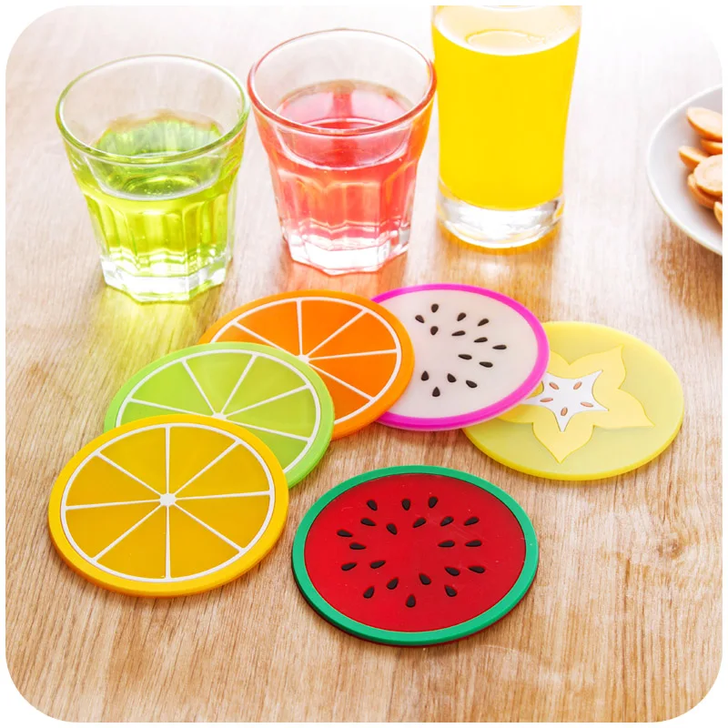 Hot Coaster Fruit Shape Silicone Cup Pad Slip Insulation Pad Cup Mat Table Placemats Desk Kitchen Accessories
Hot Coaster Fruit Shape Silicone Cup Pad Slip Insulation Pad Cup Mat Table Placemats Desk Kitchen Accessories