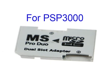 10PCS For PSP 1000 2000 3000 Memory Card Adapter Dual 2 Slot TF to Memory Stick MS Card Pro Duo Reader Adapter
10PCS For PSP 1000 2000 3000 Memory Card Adapter Dual 2 Slot TF to Memory Stick MS Card Pro Duo Reader Adapter