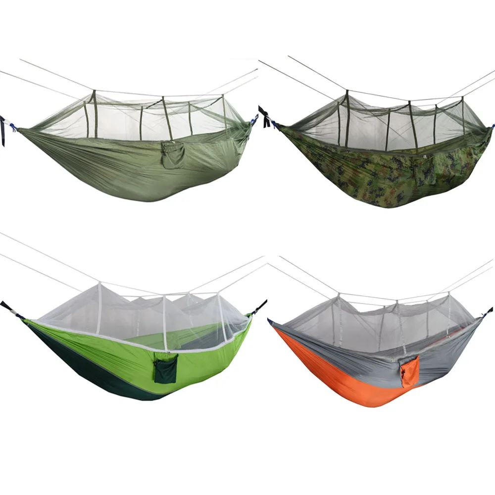 Multi-functional Parachute Cloth Hammock with Mosquito Net Couples Hammock Outdoor Casual Mosquito Net Hammock
Multi-functional Parachute Cloth Hammock with Mosquito Net Couples Hammock Outdoor Casual Mosquito Net Hammock