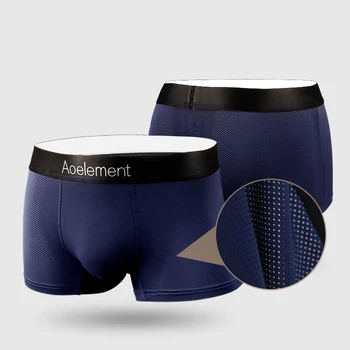 3 Pieces Male Boxer Summer Modal Ice Mesh Hole Breathable Boxer Shorts Men's Underwear Men Boxer Shorts Calecon Homme Slip
3 Pieces Male Boxer Summer Modal Ice Mesh Hole Breathable Boxer Shorts Men's Underwear Men Boxer Shorts Calecon Homme Slip