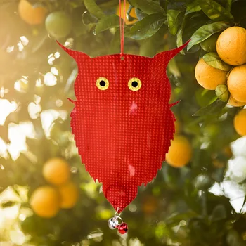 Scares Bird Farmland Woodpecker Hanging Reflective Fake Owl Pest Deterrent With Bell Indoor Outdoor Fish Pond Orchard Scarecrow
Scares Bird Farmland Woodpecker Hanging Reflective Fake Owl Pest Deterrent With Bell Indoor Outdoor Fish Pond Orchard Scarecrow