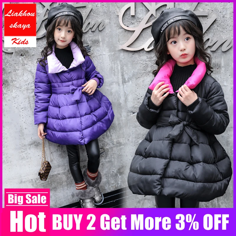Winter Jacket For Girls Coat Park Bow Turtleneck Thick Kids Overalls Casual Teenage Outerwear Girls Clothes For Children 4-15y
Winter Jacket For Girls Coat Park Bow Turtleneck Thick Kids Overalls Casual Teenage Outerwear Girls Clothes For Children 4-15y