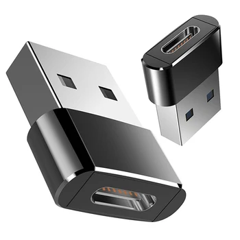 2pcs USB C Female To Male Adapter Multipurpose Portable Type C to USBA Connector For Laptops Chargers Device
2pcs USB C Female To Male Adapter Multipurpose Portable Type C to USBA Connector For Laptops Chargers Device