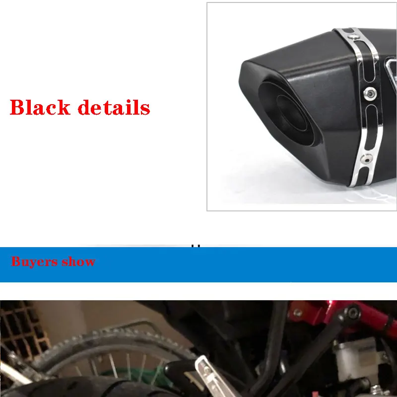 51mm Motorcycle exhaust pipe muffler for yoshimura exhaust Escape moto with silencer DB killer for Z900 MT09 KTM390 R6 FZ8 zx6r 51mm Motorcycle exhaust pipe muffler for yoshimura exhaust Escape moto with silencer DB killer for Z900 MT09 KTM390 R6 FZ8 zx6r - motorcycles-accessories, pipe