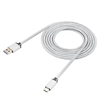 LESHP Durable Lightweight Safe Metal shell Nylon Braided Large Current USB3.0A to USB Type-C Charging Data Charger 2M Cable
LESHP Durable Lightweight Safe Metal shell Nylon Braided Large Current USB3.0A to USB Type-C Charging Data Charger 2M Cable
