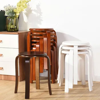 Simple wood high home stool solid wood dining stool fashion small round stool low stool bench adult chair wooden bench 
Simple wood high home stool solid wood dining stool fashion small round stool low stool bench adult chair wooden bench