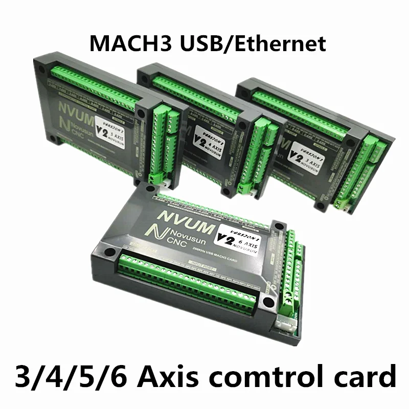 Ethernet /USB карта Mach3 200 кГц фрезерный станок с ЧПУ 3 4 5 6 осей управления движением