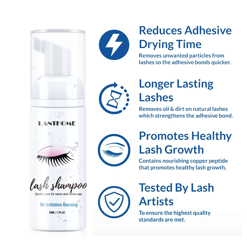 50ml Professional Eyelash Eye Lashes Foam Cleaner Individual Eyelash Extension Shampoo Remover For Grafting Planting Eyelashes
50ml Professional Eyelash Eye Lashes Foam Cleaner Individual Eyelash Extension Shampoo Remover For Grafting Planting Eyelashes