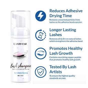 50ml Professional Eyelash Eye Lashes Foam Cleaner Individual Eyelash Extension Shampoo Remover For Grafting Planting Eyelashes
50ml Professional Eyelash Eye Lashes Foam Cleaner Individual Eyelash Extension Shampoo Remover For Grafting Planting Eyelashes