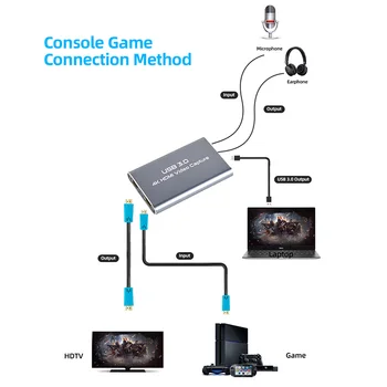 1080P USB 3.0 HDMI Video Capture Card Video Grabber Record Box Streaming Adapter with 3.5mm Mic For PS4/Xbox Live Broadcast
1080P USB 3.0 HDMI Video Capture Card Video Grabber Record Box Streaming Adapter with 3.5mm Mic For PS4/Xbox Live Broadcast