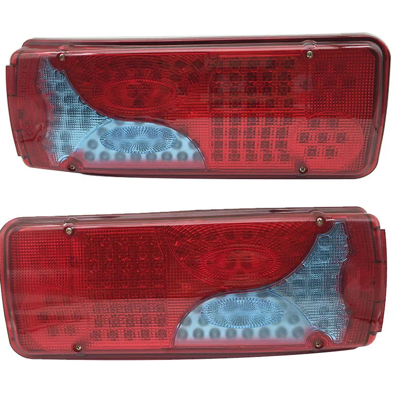 1Pair 24V Car Brake Stop Light Lorry Trailer Truck 120LED Tail Rear fog Light For MAN For DAF For TGX For SCANIA
1Pair 24V Car Brake Stop Light Lorry Trailer Truck 120LED Tail Rear fog Light For MAN For DAF For TGX For SCANIA