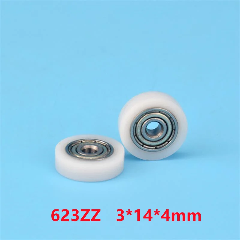 20pcs/100pcs 3*14*4mm POM Plastic Coated Pulley Flat Wheel 623ZZ Bearing Roller Bore 3mm Plastic Pulley 3x14x4mm
20pcs/100pcs 3*14*4mm POM Plastic Coated Pulley Flat Wheel 623ZZ Bearing Roller Bore 3mm Plastic Pulley 3x14x4mm