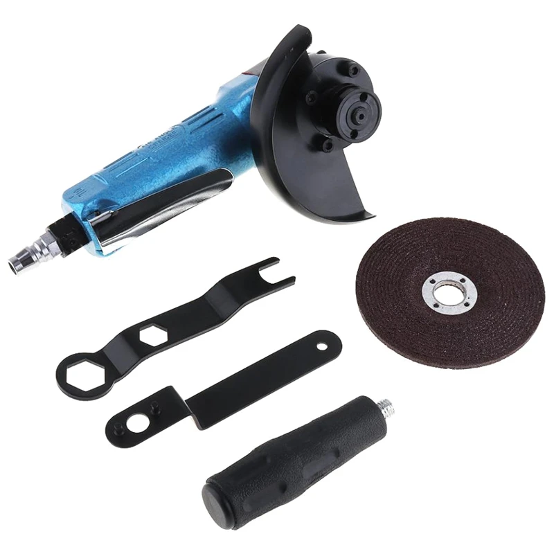 Mini High-Speed 4 Inch Powerful Blue Pneumatic Polisher Air Angle Grinder for Machine Polished Grinding Cutting Tools
Mini High-Speed 4 Inch Powerful Blue Pneumatic Polisher Air Angle Grinder for Machine Polished Grinding Cutting Tools