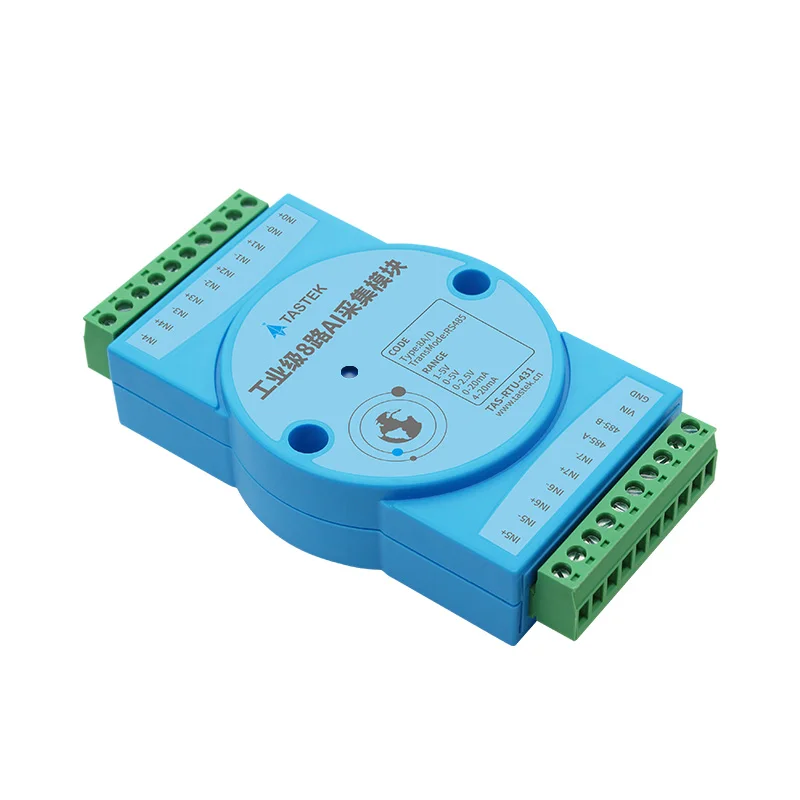 4-20ma Analog Input to RS485modbus Collector 8 Current and Voltage Acquisition Module High Precision
4-20ma Analog Input to RS485modbus Collector 8 Current and Voltage Acquisition Module High Precision