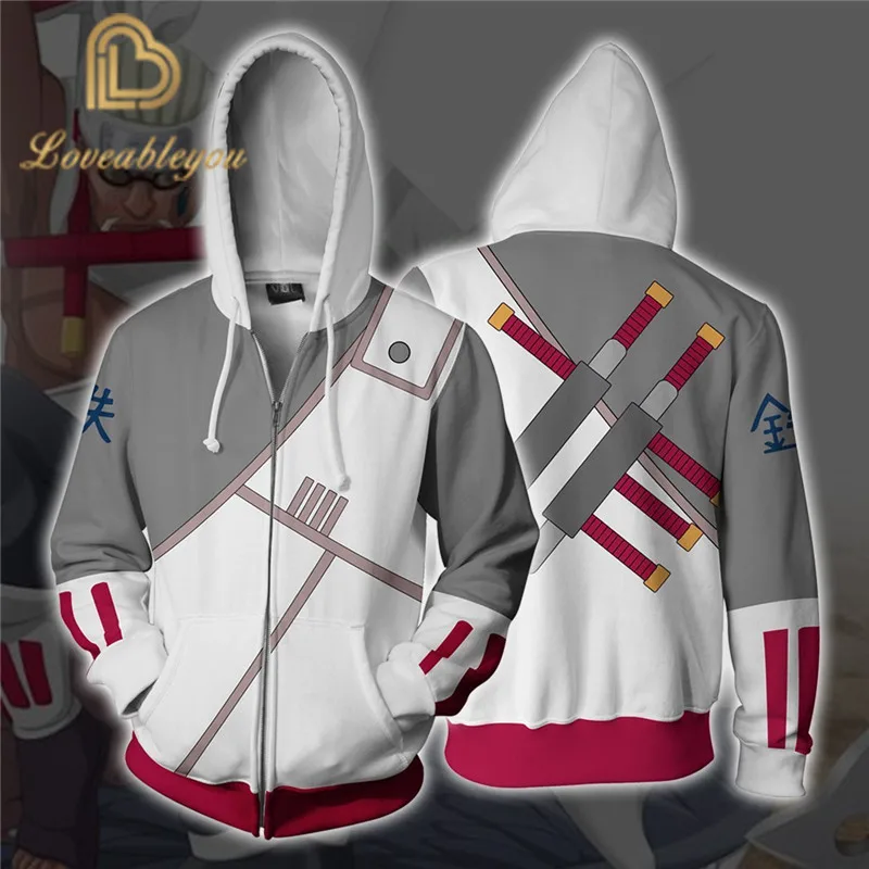New Killer Bee Anime Naruto Hoodie Cosplay Costume Sweatshirts Men Zipper Streetwear Hip Hop Hoodies Off White Sweat Homme
New Killer Bee Anime Naruto Hoodie Cosplay Costume Sweatshirts Men Zipper Streetwear Hip Hop Hoodies Off White Sweat Homme