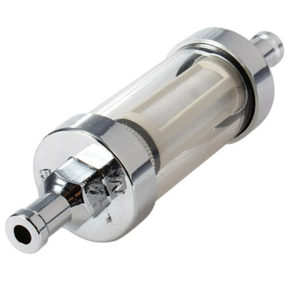 Transparent Metal Practical Easy Install Gasoline Oil Cleaner Auto Petrol Inline Motorcycle Fuel Filter Universal Washable
Transparent Metal Practical Easy Install Gasoline Oil Cleaner Auto Petrol Inline Motorcycle Fuel Filter Universal Washable