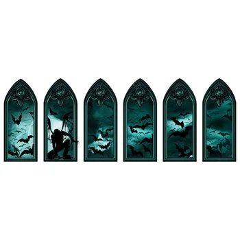 1pc Halloween Sticker Decorative Ghost Self Adhesive Removable Bat Decals for Room
1pc Halloween Sticker Decorative Ghost Self Adhesive Removable Bat Decals for Room