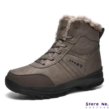 2020 New Genuine Leather Men Boot Fashion Man Winter Snow Boots Keep Warm Boots Plush Ankle Snow Work Shoes Men's Snow Boots 48
2020 New Genuine Leather Men Boot Fashion Man Winter Snow Boots Keep Warm Boots Plush Ankle Snow Work Shoes Men's Snow Boots 48