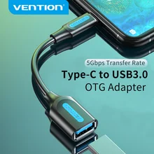 Vention USB C to USB Adapter OTG Cable Type C to USB 3.0 2.0 Female Cable Adapter for MacBook Pro Xiaomi Mi 9 Type-C Adapter Vention USB C to USB Adapter OTG Cable Type C to USB 3.0 2.0 Female Cable Adapter for MacBook Pro Xiaomi Mi 9 Type-C Adapter