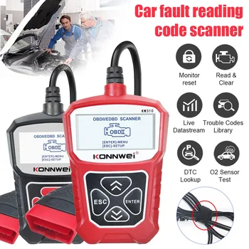 New KONNWEI KW310 OBD2 Car Diagnostic Tool OBD 2 Car Scanner Diagnostic Tool Check Engine Tool Car fault code reading Russian
New KONNWEI KW310 OBD2 Car Diagnostic Tool OBD 2 Car Scanner Diagnostic Tool Check Engine Tool Car fault code reading Russian