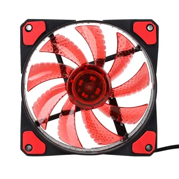120mm LED PC Computer Cooling Cooler Silent Case Fan Controller LED Fan Lights Adjustable Colour Fan for Computer
120mm LED PC Computer Cooling Cooler Silent Case Fan Controller LED Fan Lights Adjustable Colour Fan for Computer